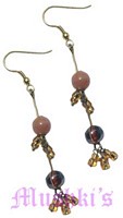 Glass Beaded Earring - click here for large view